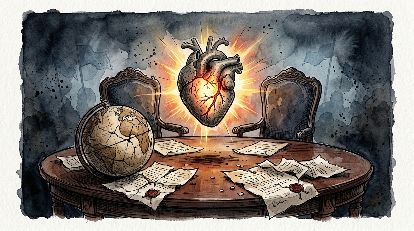 Diplomacy Doesn't Fix a Heart Problem 🌍
